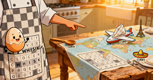 From Kitchen Fundamentals to Global Flavors: 2 Word Searches for the Culinary Curious