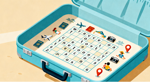 Travel Word Search: Free Printable Vacation Puzzle for All Ages