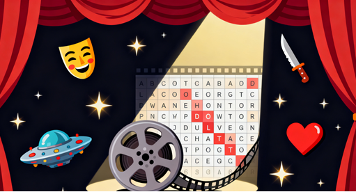 Movie Mania Word Search: Can You Find These 15 Film Genres?