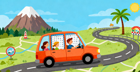 The Ultimate Road Trip Word Search Challenge: 5 Theme Ideas for Family Travel
