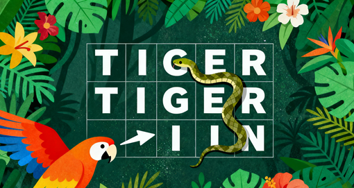 Jungle Animal Word Search