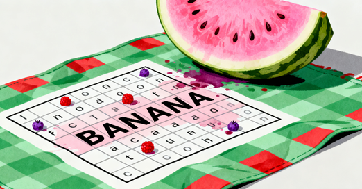 Fruit Word Search