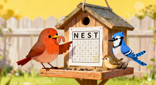 Backyard Birds Word Search