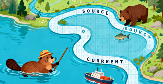 Major Rivers of the World Word Search